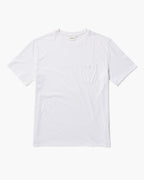 Mens Pima Pocket Tee - Pima Cotton Jersey - White