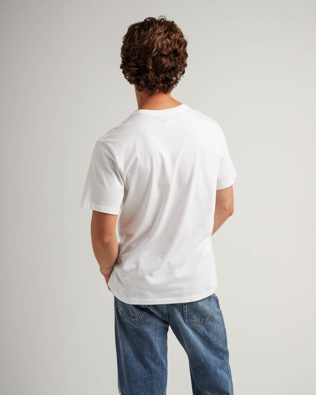 Mens Pima Pocket Tee - Pima Cotton Jersey - White