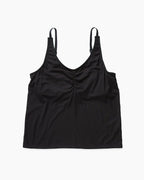 Womens Night Knit Tank - Rayon Jersey - Black