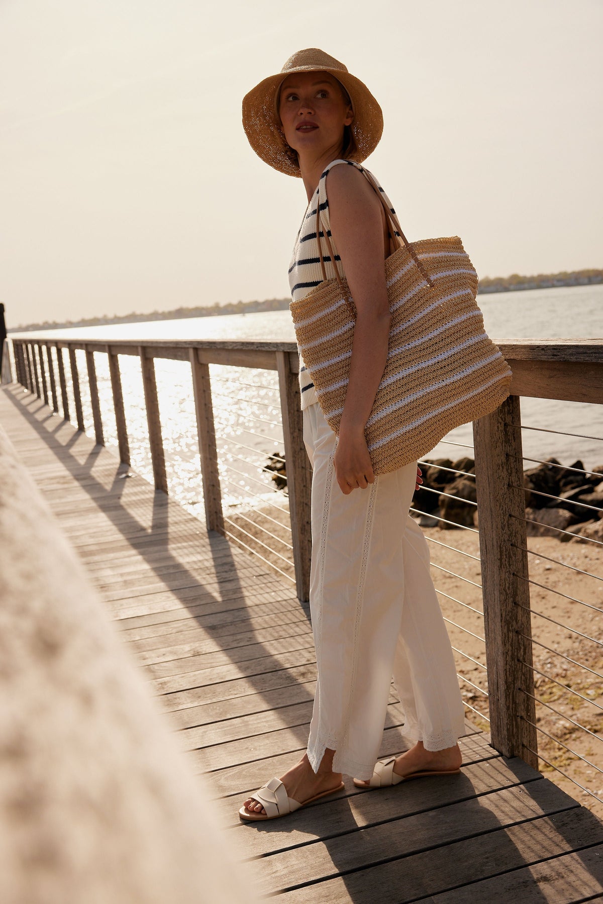 Stella Stripe Tote