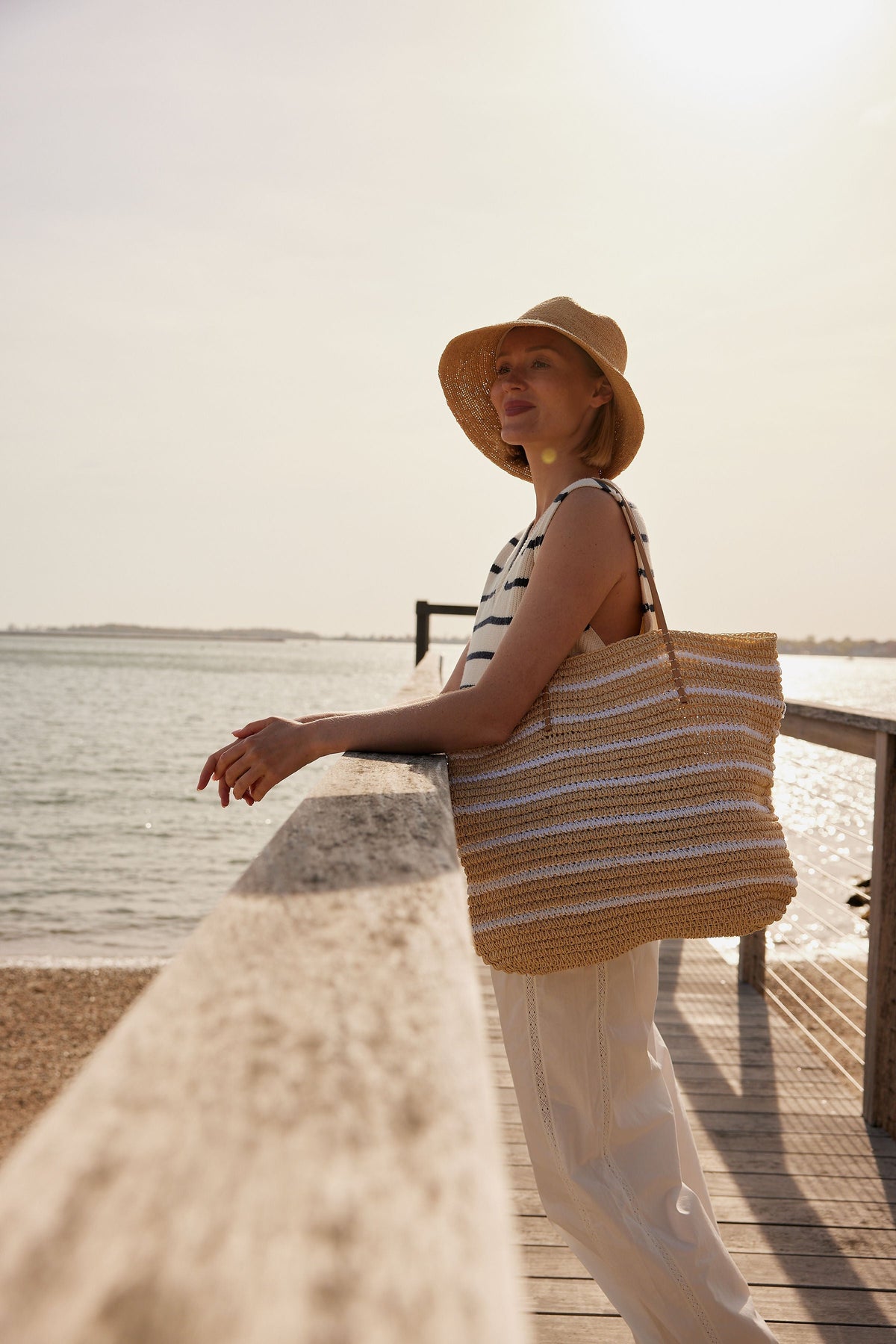 Stella Stripe Tote