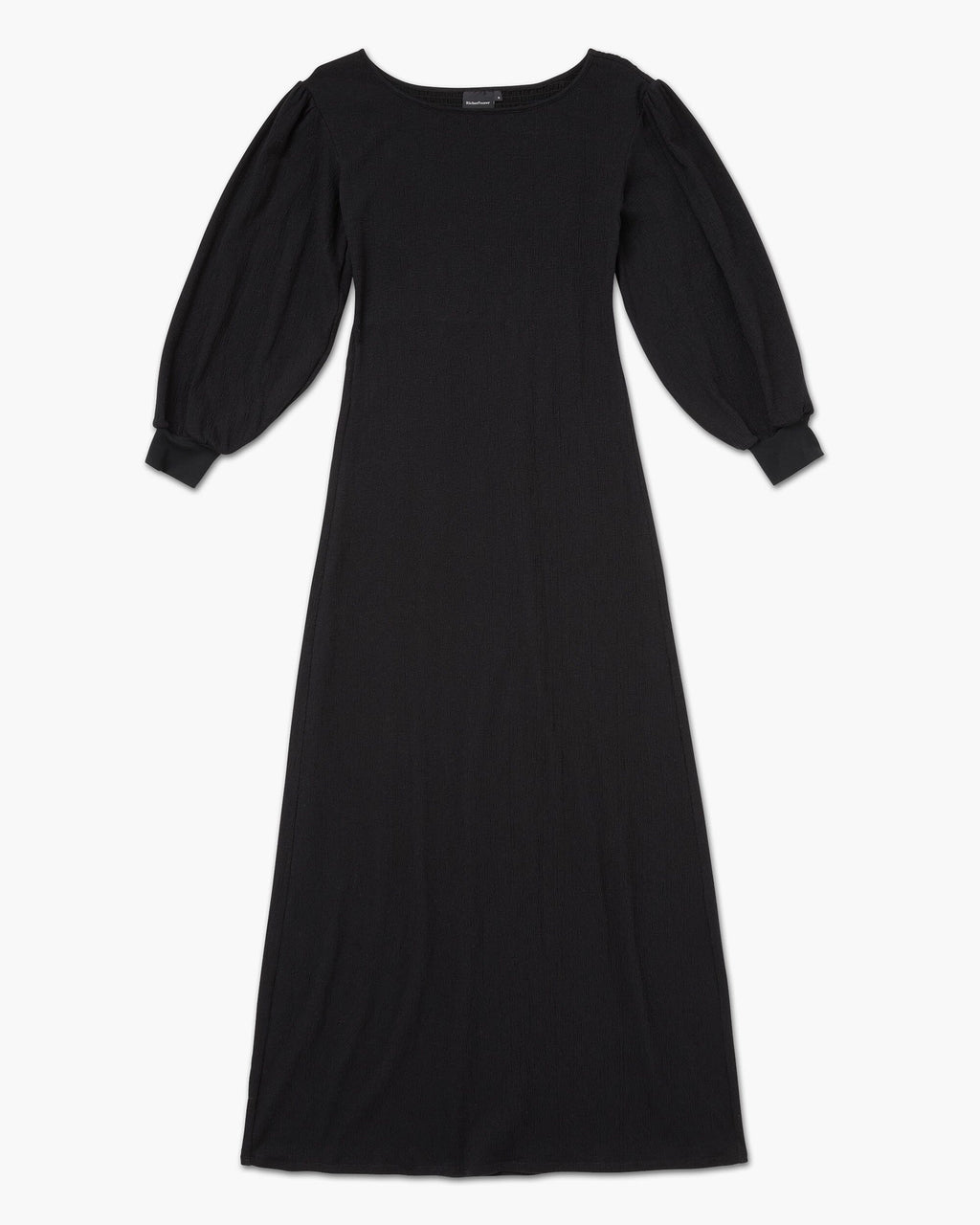 Womens Cloud Weave Maxi Dress - Cloud Weave Knit - Black