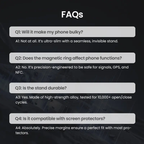 Multifunctional Lens Protection Case with Invisible Stand & Camera Protection for iPhone