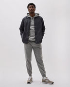 Mens Lightweight Chore Coat - Stretch Cotton Twill - Black
