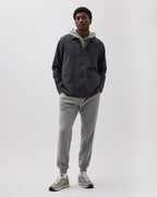 Mens Lightweight Chore Coat - Stretch Cotton Twill - Black