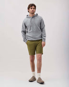 Mens Stretch Twill Short - Stretch Cotton Twill - Olive Army