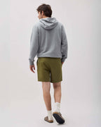 Mens Stretch Twill Short - Stretch Cotton Twill - Olive Army