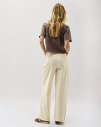 Womens Tracy Twill Pant - Stretch Cotton Twill - Bone