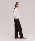 Womens Canyon Sweater - Cotton Sweater Knit - Coconut Milk