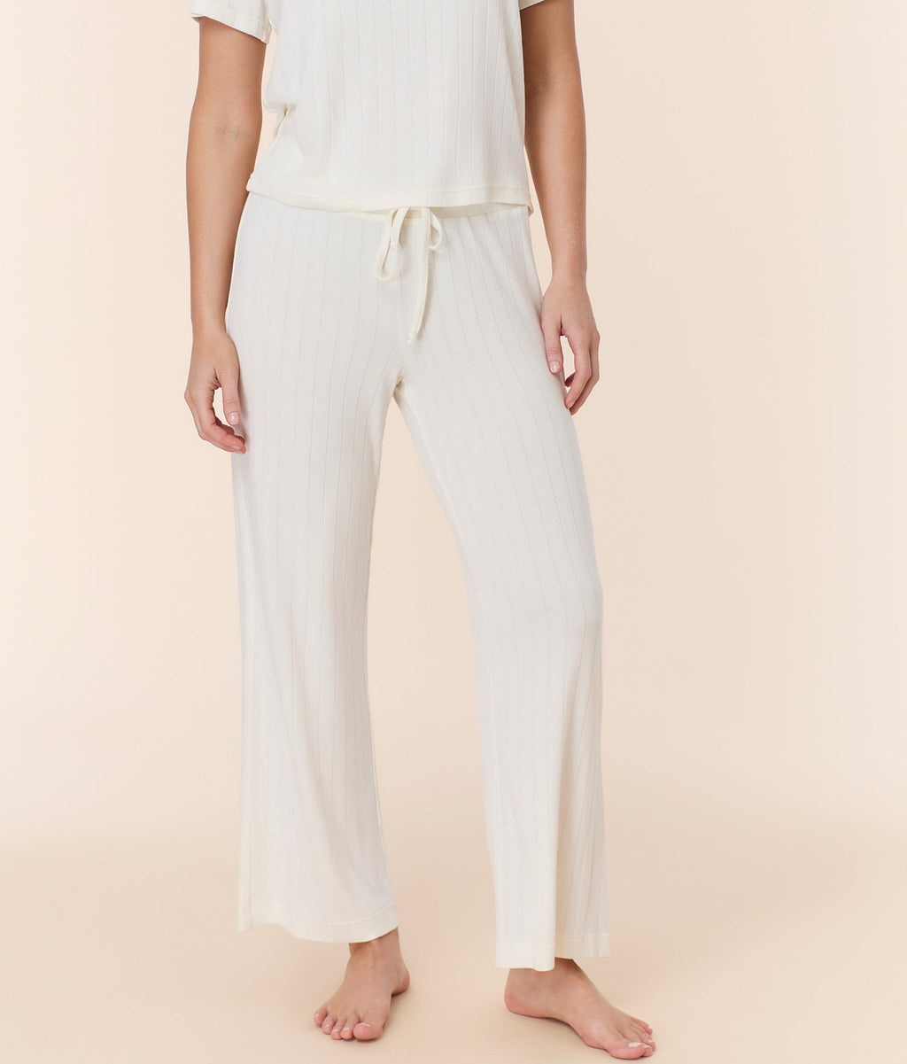 The Wide Leg Pant - Wide Rib - Snow
