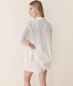 The Harbor Button Up - Ribbon Stripe - Antique