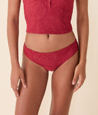 The Classic Bikini Bottom - Paisley - Paprika