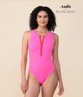 The Malibu One Piece - Eco Nylon - Pink Multi - Classic