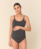 The Amalfi Maternity One Piece - Polka Dot - Black Dot - Classic