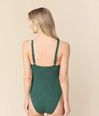 The Marco One Piece - Botanical - Pine - Long Torso