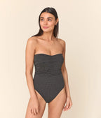 The Pana One Piece - Polka Dot - Black Dot - Long Torso