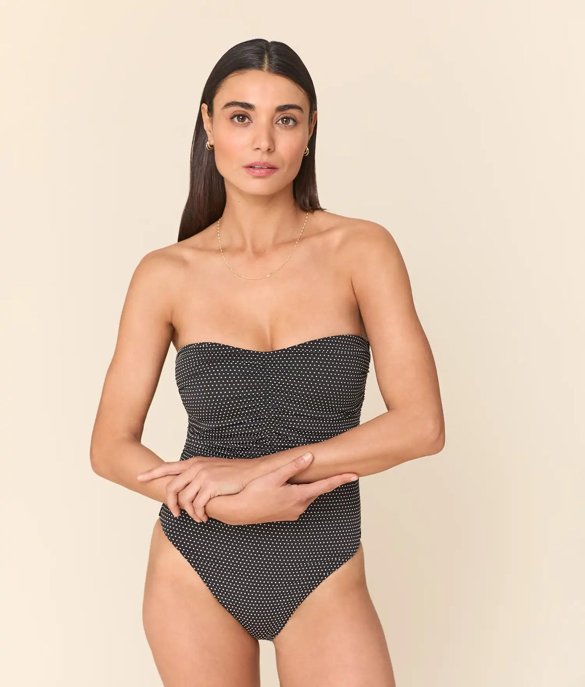 The Pana One Piece - Polka Dot - Black Dot - Classic