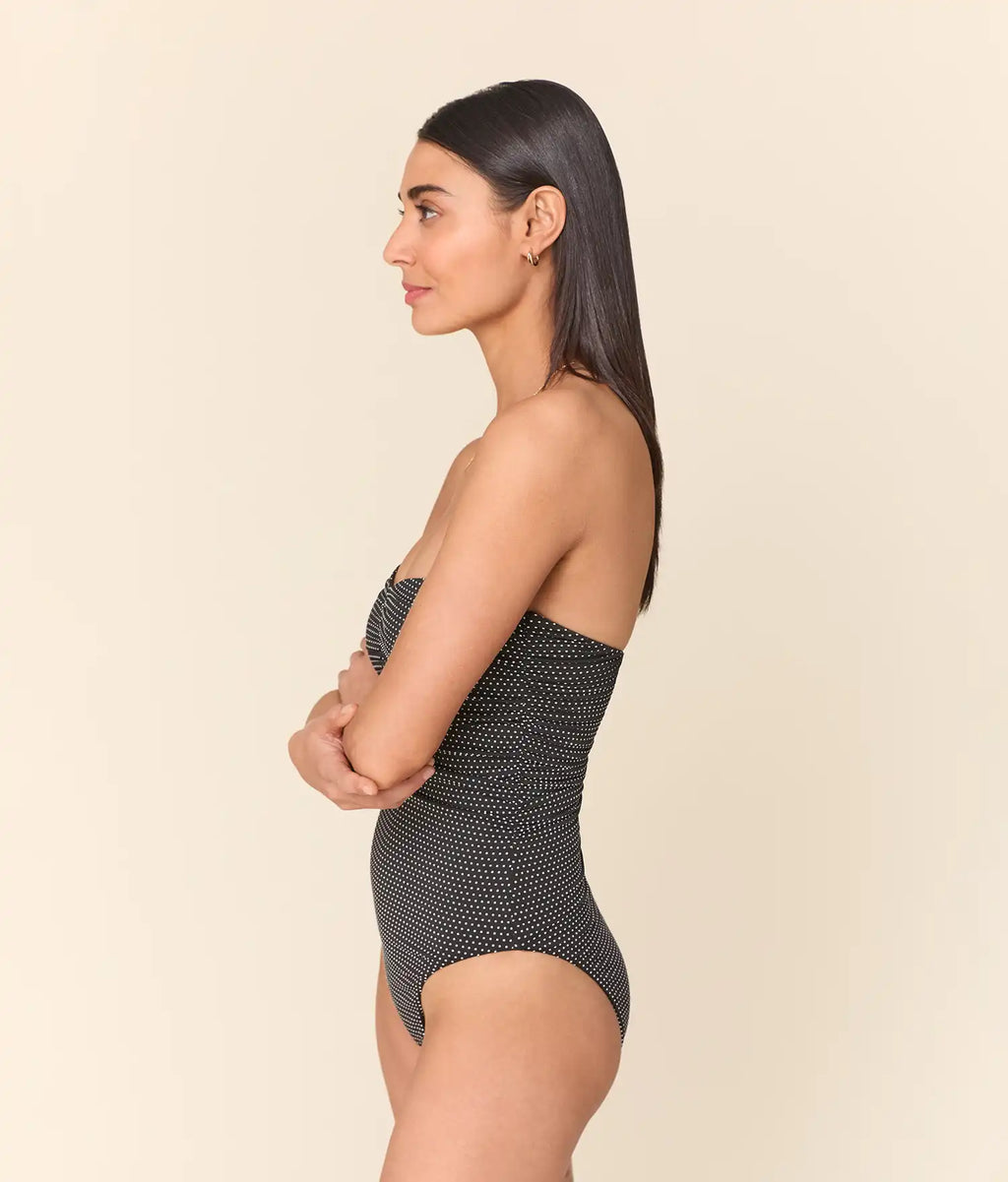 The Pana One Piece - Polka Dot - Black Dot - Classic