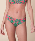 The Classic Bikini Bottom - Eco Nylon - Palm Blossom