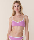 The Bells Bikini Top - Eco Nylon - Crocus