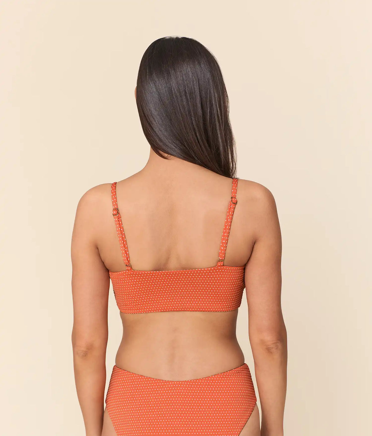 The Cabo Bikini Top - Polka Dot - Marmalade