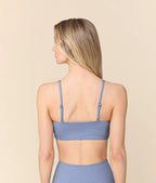The Cabo Bikini Top - Polka Dot - Wisteria