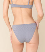 The Signature Bikini Bottom - Micro Gingham - Juniper