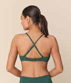 The Essex Bikini Top - Botanical - Pine