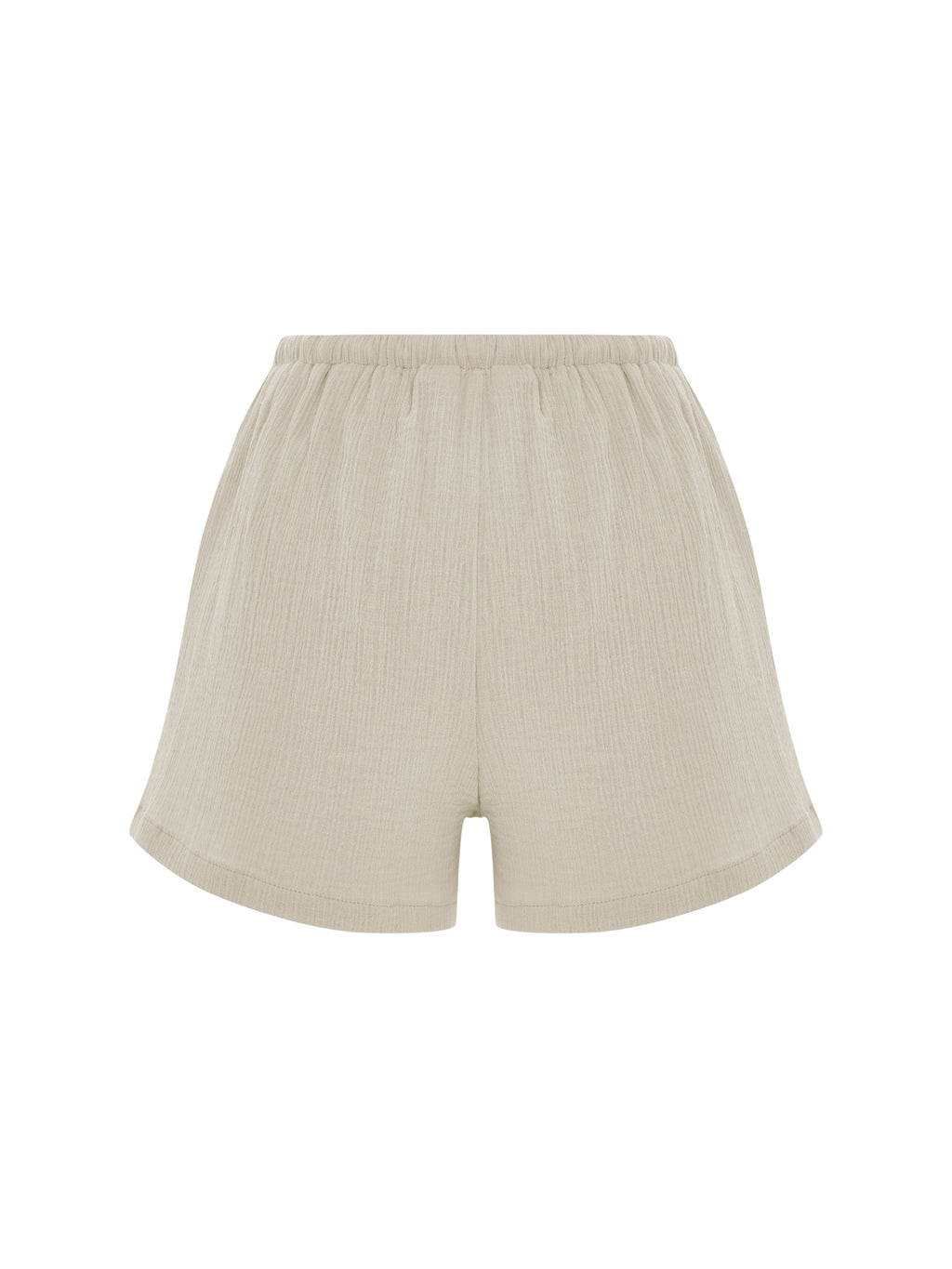 Aura Drawstring Shorts - Oatmeal