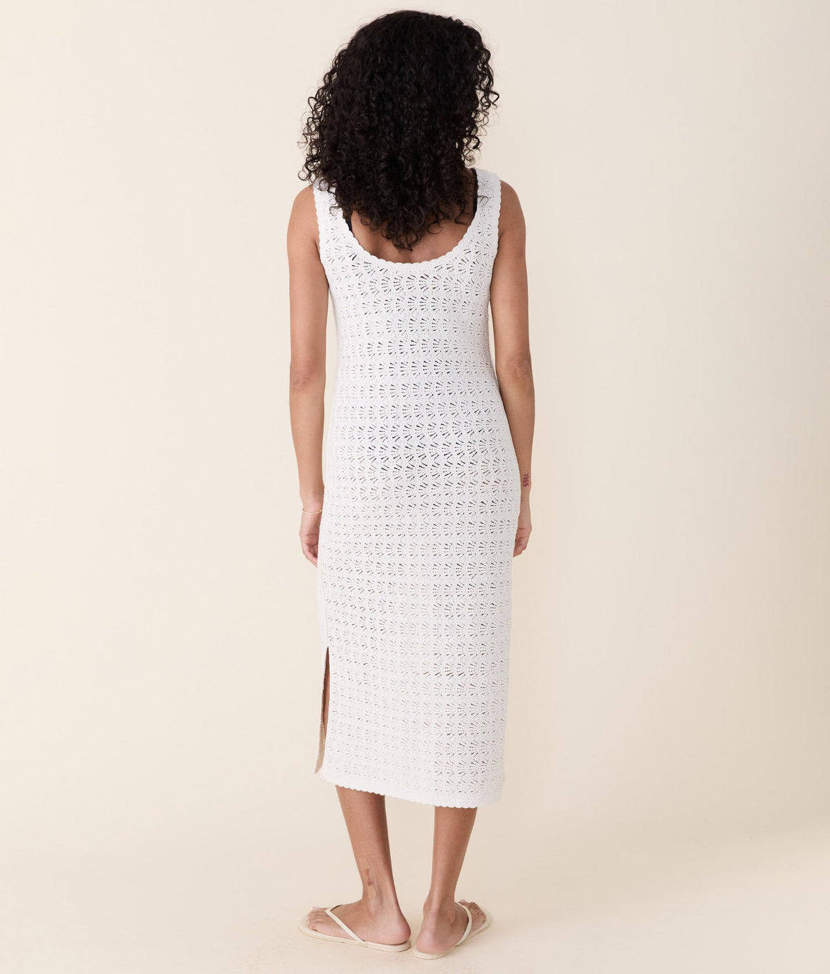 Mirage Sweater Dress (Cream)