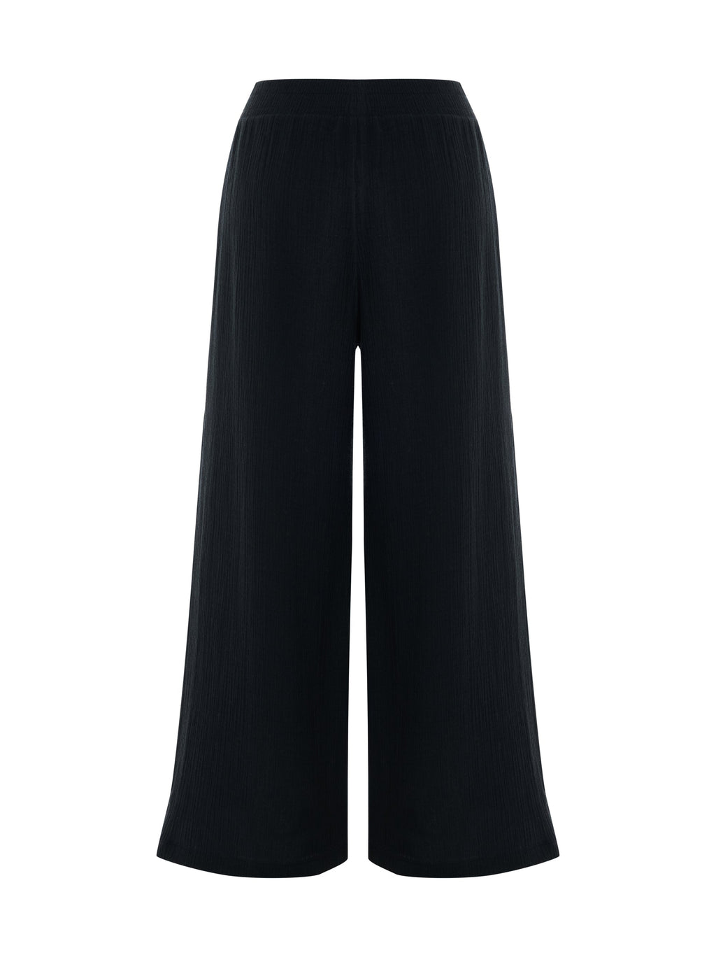 Aura Palazzo Pants - Black