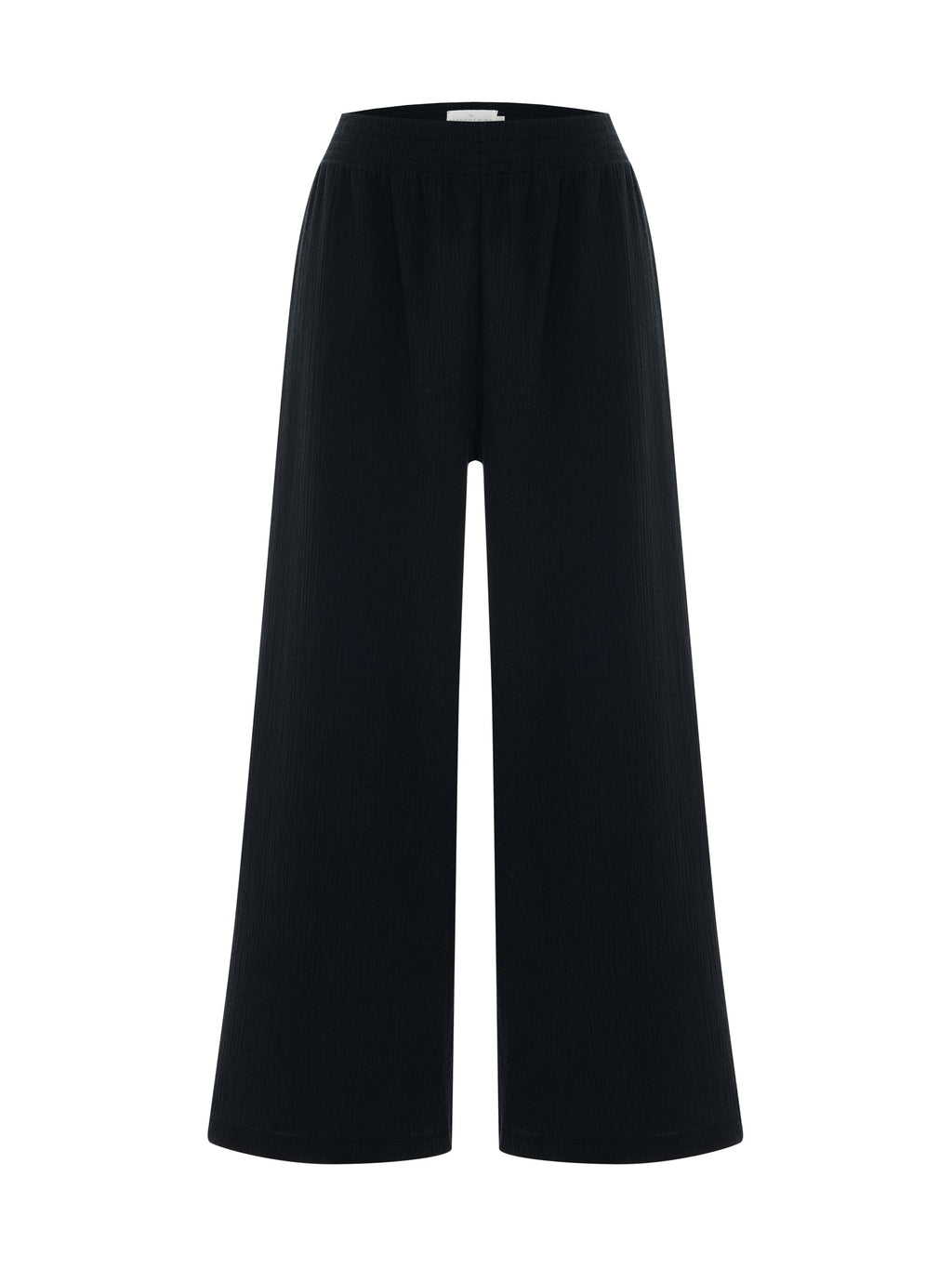Aura Palazzo Pants - Black