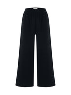 Aura Palazzo Pants - Black