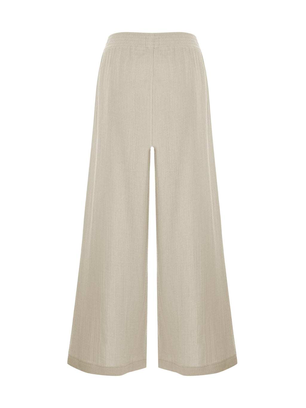 Aura Palazzo Pants - Oatmeal