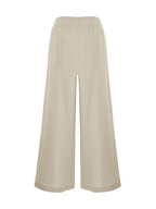 Aura Palazzo Pants - Oatmeal