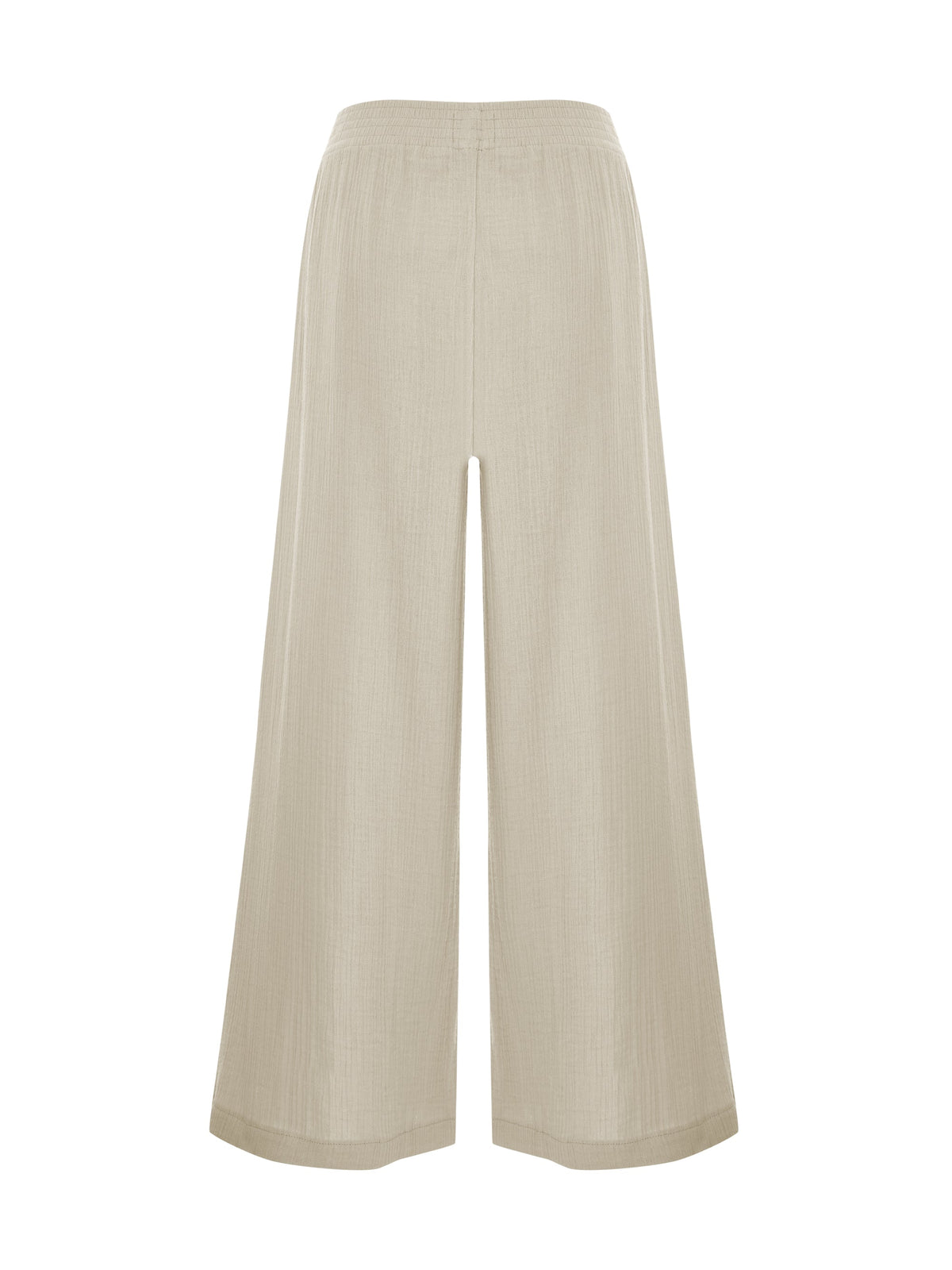 Aura Palazzo Pants - Oatmeal