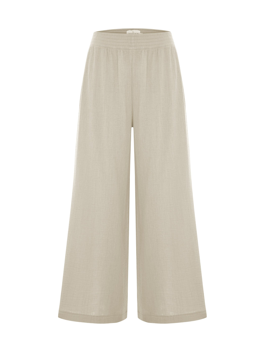Aura Palazzo Pants - Oatmeal