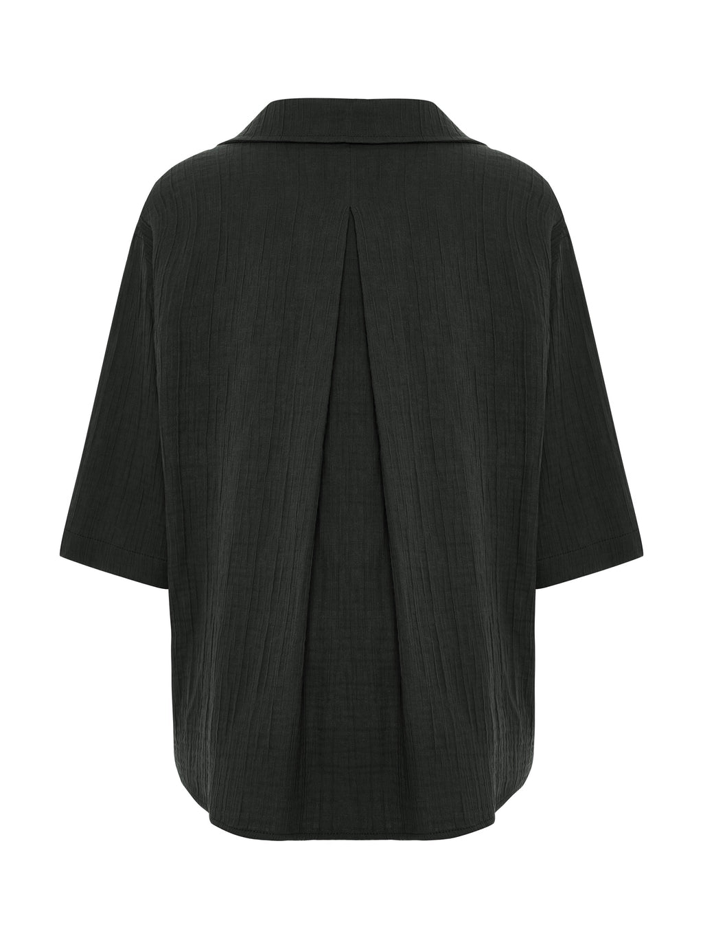 Kaya Boyfriend Shirt - Charcoal