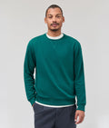 Mens Recycled Fleece Sweatshirt - Recycled Fleece - Rainforest