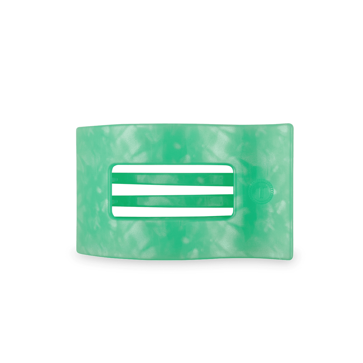 Spring Splash Medium Flat Rectangle Hair Clip