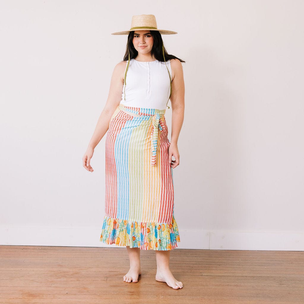 Fruit Stripe Vienna Sarong