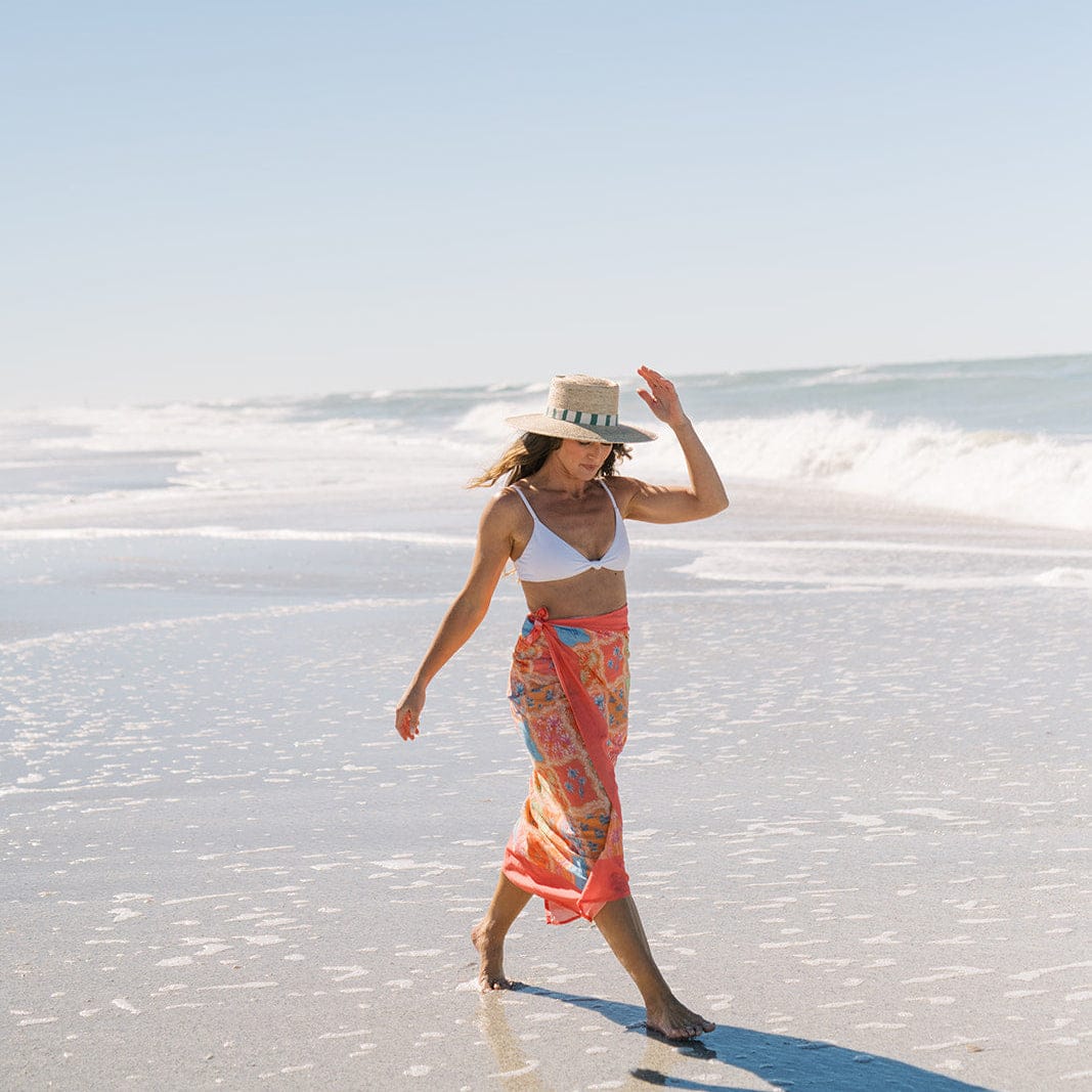 Patchwork Palm Sarong