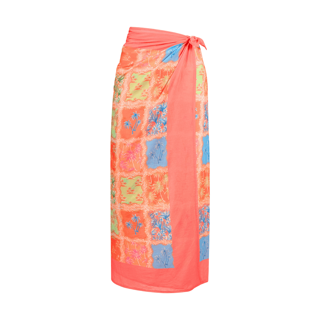 Patchwork Palm Sarong
