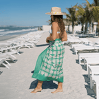 Viridian Tile Sarong