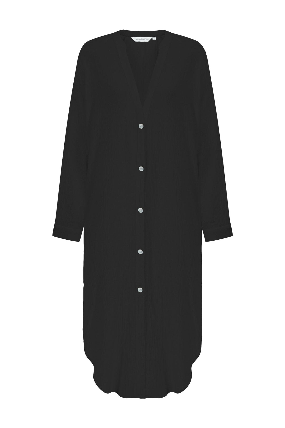 Terra Shirt Dress - Black